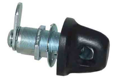 Grendelslot grijs voor houten meubel max 22mm
