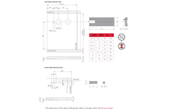Link U262 compas d'abattant finition alu gris 