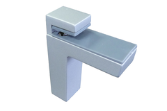 Support tablette verre angolo maxi 8-50 mm 16kg look inox  