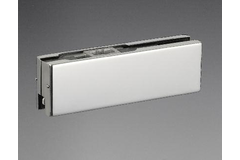 Pivot onder, voor 10/13.5 mm glas, B164 H51, geborsteld rvs