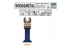 Lams scie multi-outils bois/métal 42mm bim 8% co 