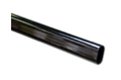 Tube ovale sans noeud 30x15x.0.8mm chromé (3 m)