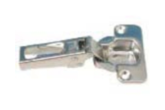 Charnière invisible inox 100ø 15-19mm avec ress. 
