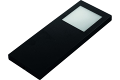 Hera set 1 x slim-pad F Led 5w 24V 3000K noir + transfo Led 15