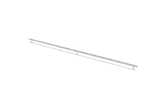 Poignée barre Salvia, entraxe de perçages 640, L 1340 mm, H 35 mm, ø 14 mm, Inox brossé