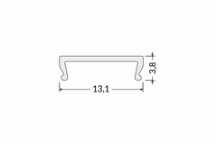 Cache Click plexi C 2000 noir 