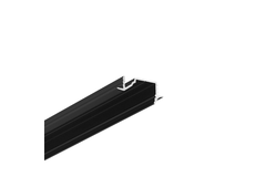Profilé Led diagonal10 C 2000 noir anodisé 