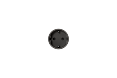Rond 2.0 - unifit prise câblée nl-d noir 