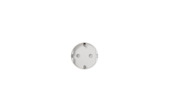 Rond 3.0 - Backfit prise type F - mise à la terre latérale blanc