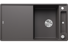 Blanco Axia III 5 S-F rock grey automatische bediening