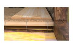 Afstandschroef 6x100 PK TZD verzinkt hout-hout