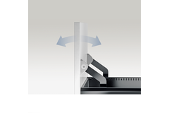 Kit de caisson avec coulisses à sortie totale et super extension, Profondeur d'installation (mini) 530 mm, aspect aluminium