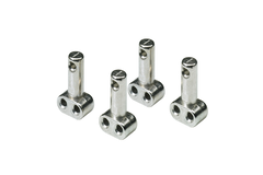 Adapter voor aansluiting op 19 mm brede aluminium profielen