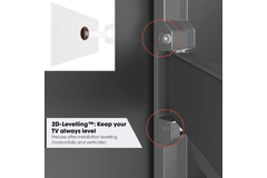 Tvm5445 wandsteun voor flatscreen 32-65" 35kg zwart